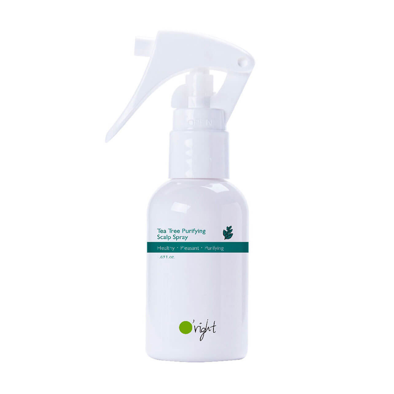 Органічний спрей для шкіри голови O'right Tea Tree Purifying Scalp Spray проти лупи, з чайним деревом, 50 мл